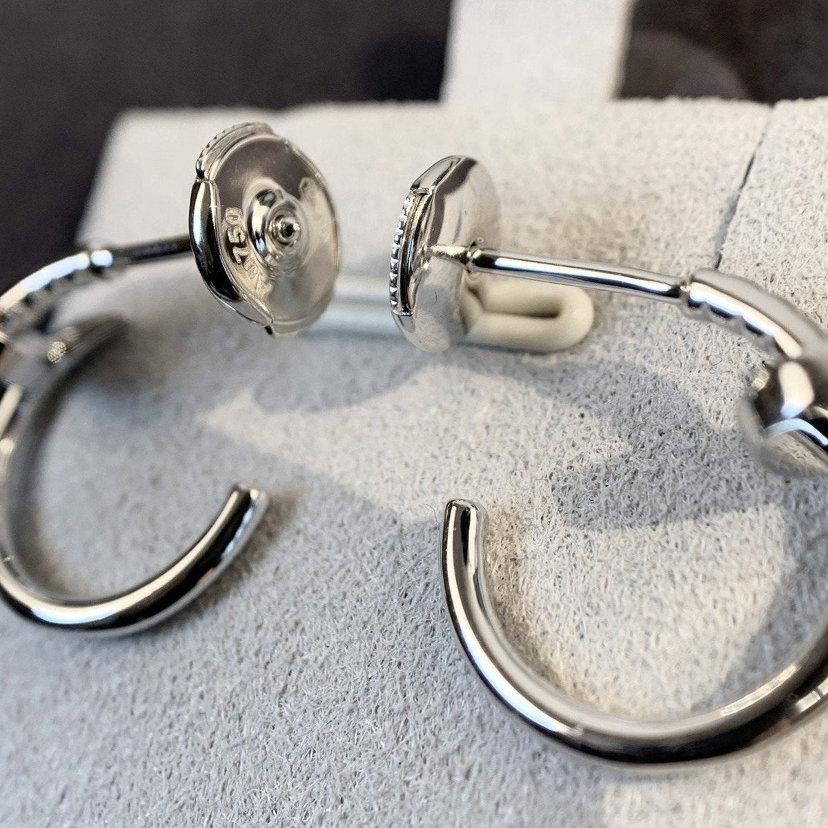 CARTIER JUSTE EARRINGS SILVER