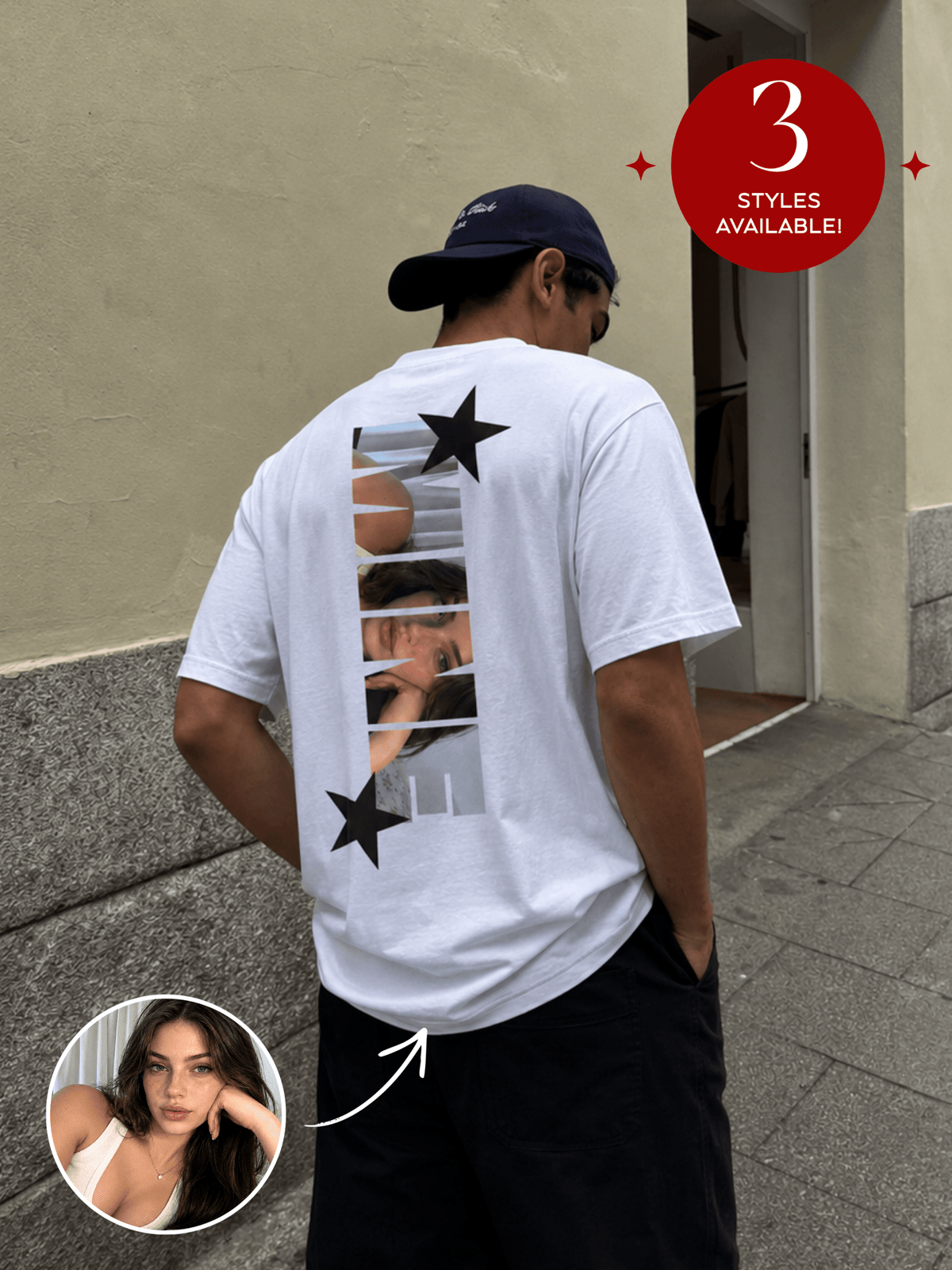 Mine / Taken / Baby Photo Shirt