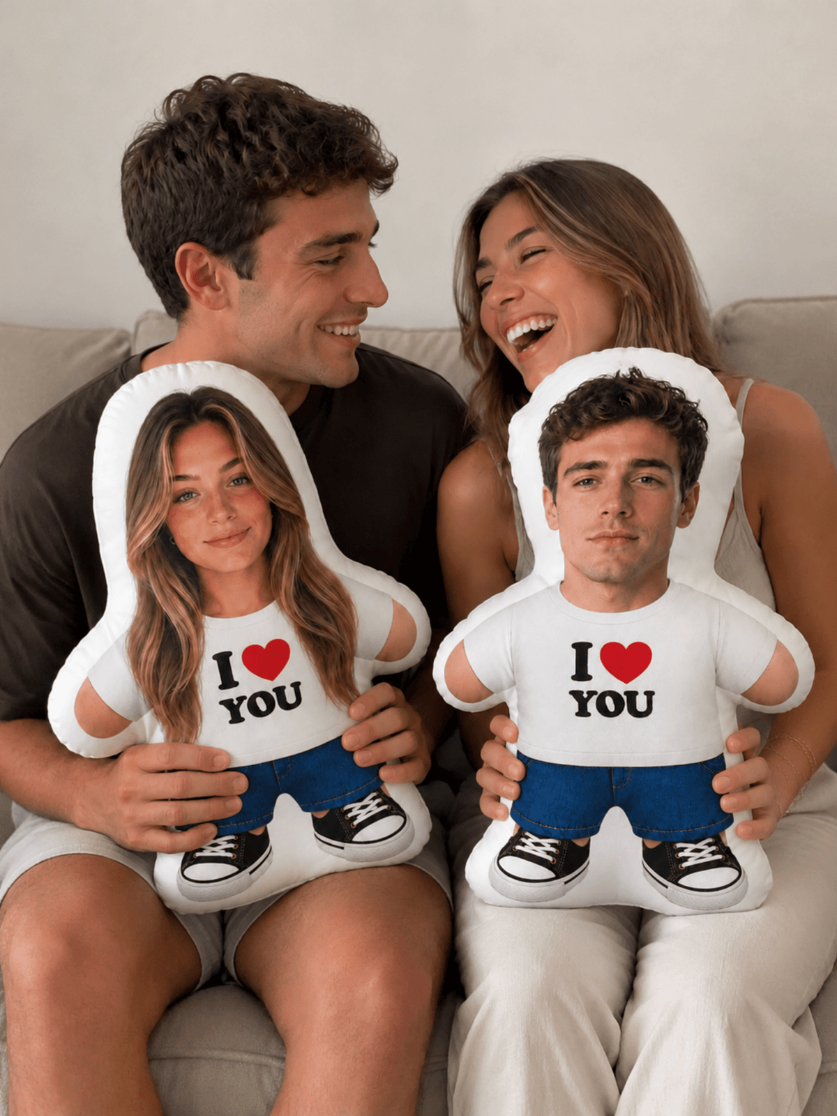 I Love You Photo Pillow