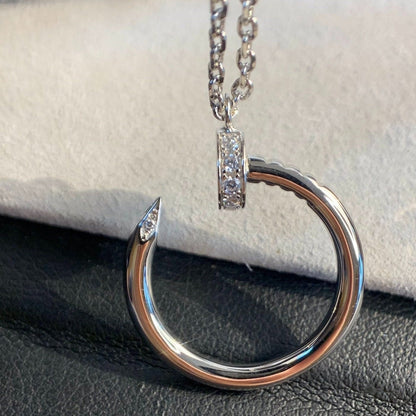 CARTIER JUSTE NECKLACE SILVER