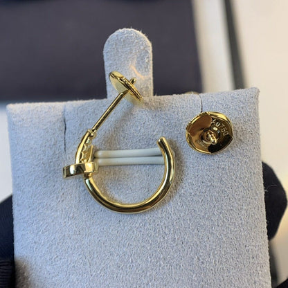 CARTIER JUSTE EARRINGS GOLD