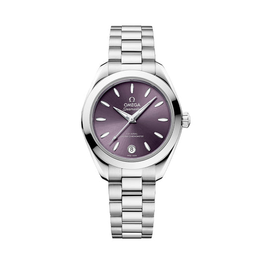 OMEGA Seamaster Aqua Terra 150M 30mm - Purple on Bracelet
