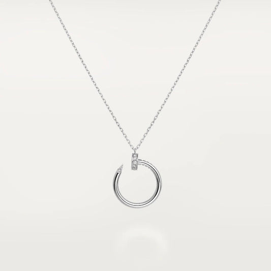 CARTIER JUSTE NECKLACE SILVER