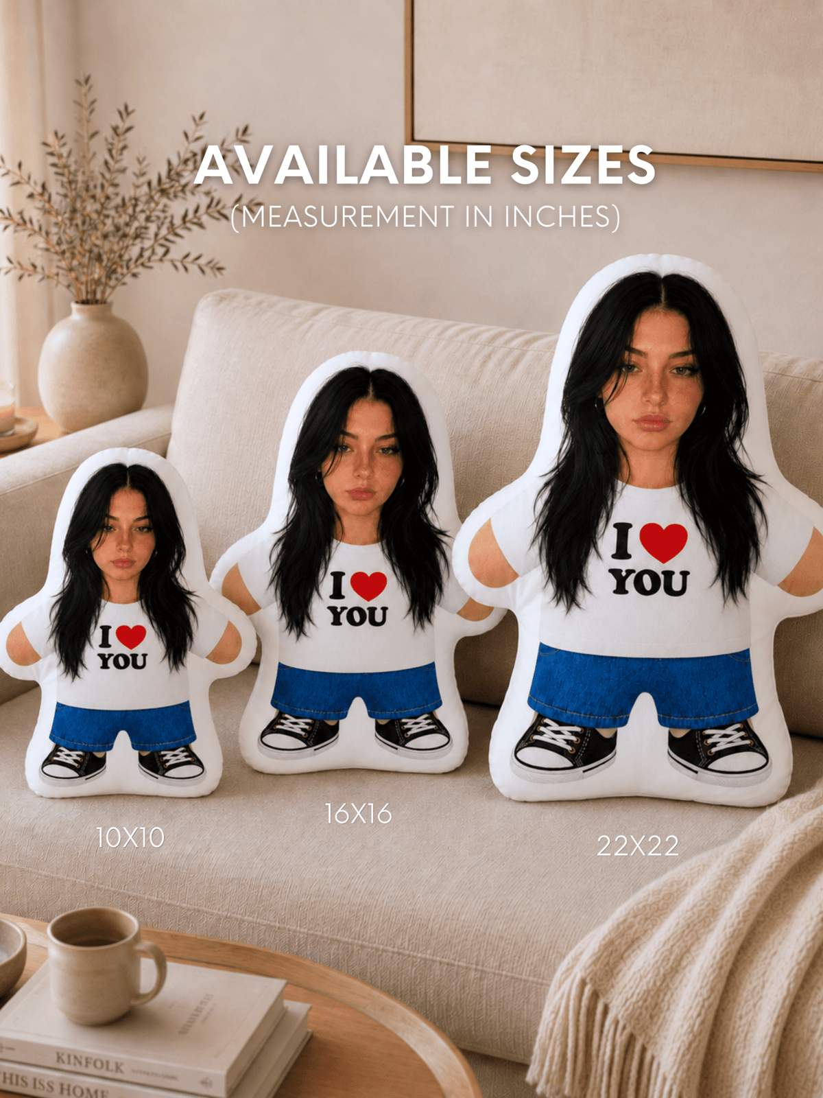 I Love You Photo Pillow