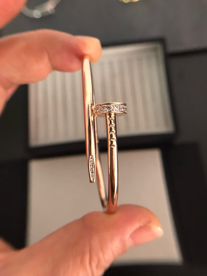 CARTIER JUSTE BRACELET 3.5MM DIAMONDS
