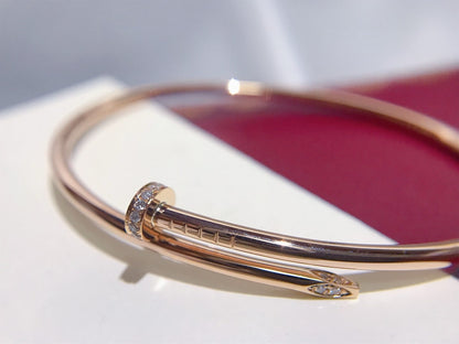 CARTIER JUSTE BRACELET 2.5MM DIAMONDS