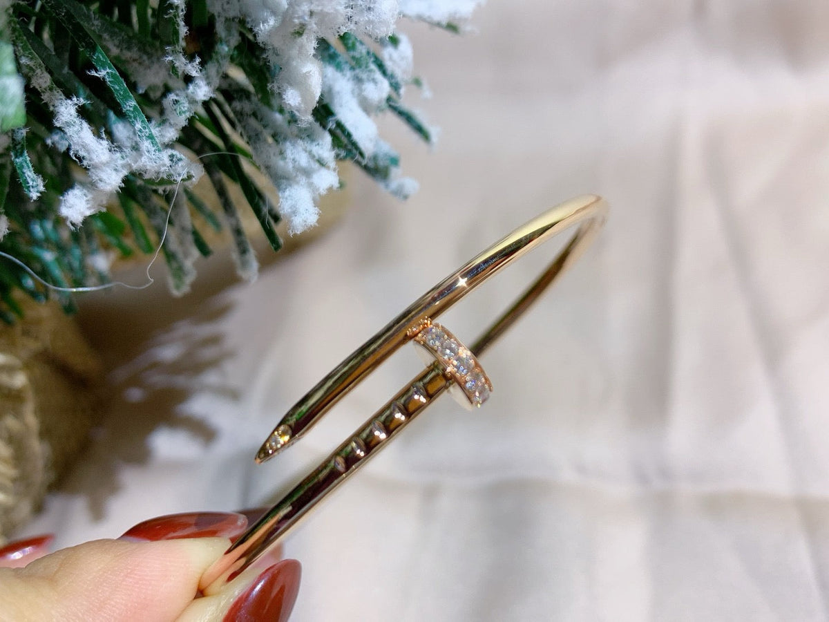CARTIER JUSTE BRACELET 2.5MM DIAMONDS
