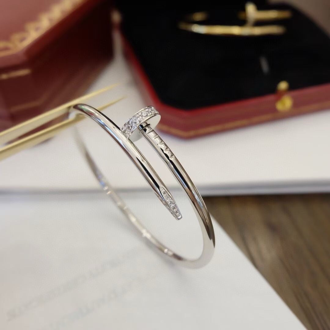CARTIER JUSTE BRACELET 3.5MM DIAMONDS