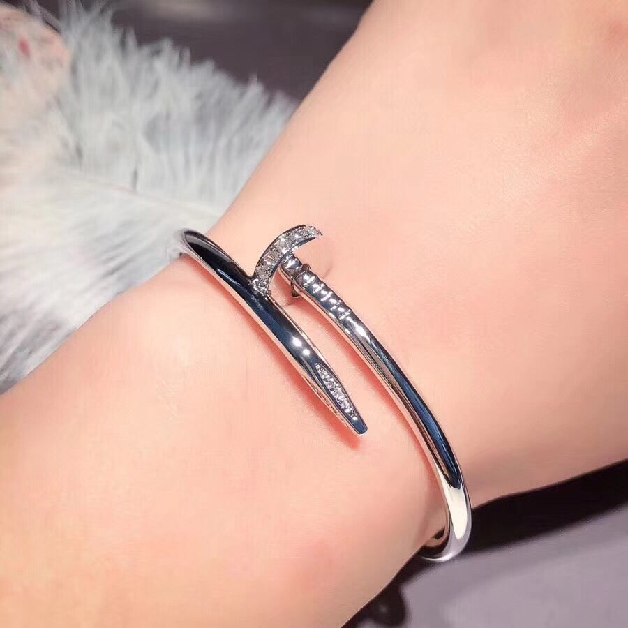 CARTIER JUSTE BRACELET 3.5MM DIAMONDS
