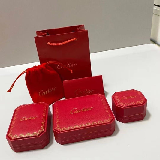 CARTIER CA BRACELET NECKLACE RING BOX GIFT BAG