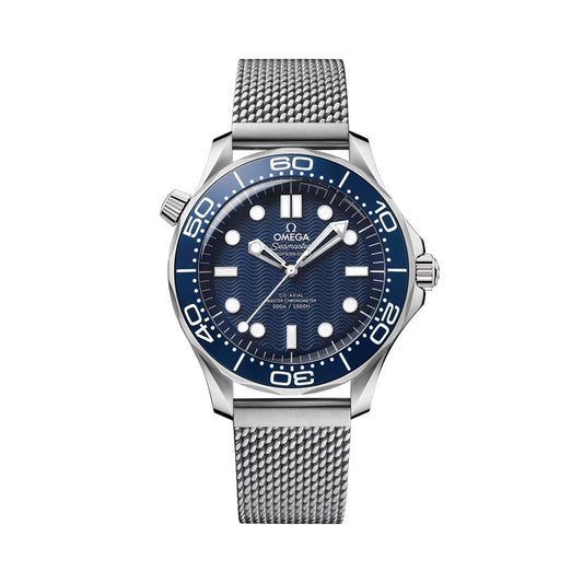 OMEGA Seamaster Diver 300M James Bond 60th Anniversary Edition 42mm - Blue on Bracelet