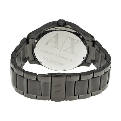 Armani Exchange Hampton AX2135 Men's Chronograph Watch – Grey Dial with Coordinated Grey Stainless Steel Strap